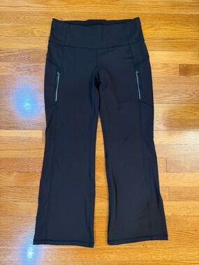Athleta Rainier Bootcut Pants in Black - Size Large Petite  (27.5" inseam)